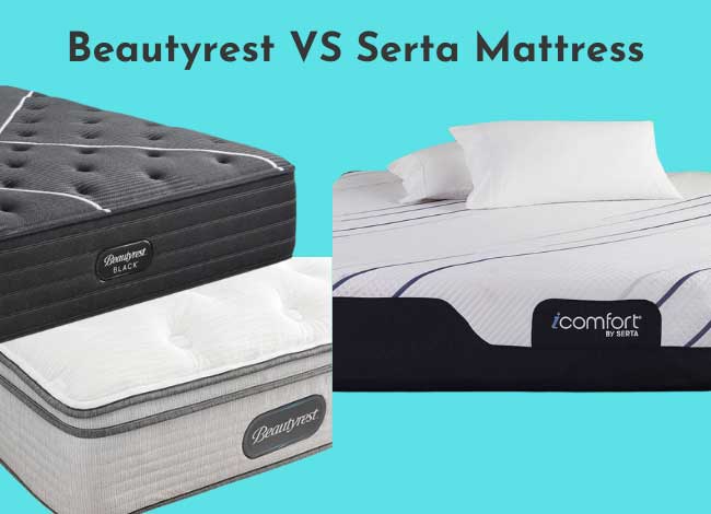 compare simmon beautyrest serta mattress