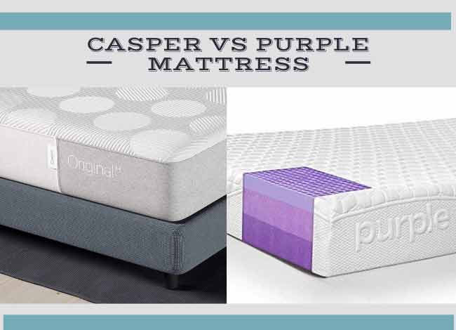 casper mattress fight with purple