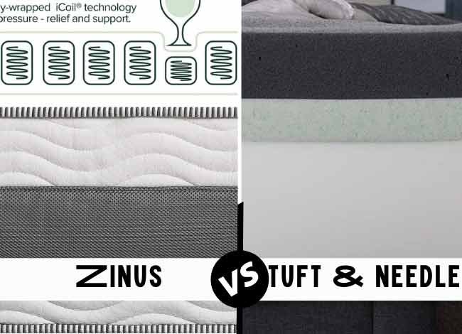 Zinus VS Tuft and Needle Mattress